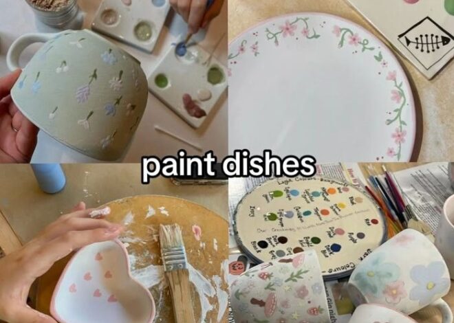 ✦ magnetic energy visual ✦ Paint Dishes as Fate’s Quiet Canvas 🌊 🌱 559