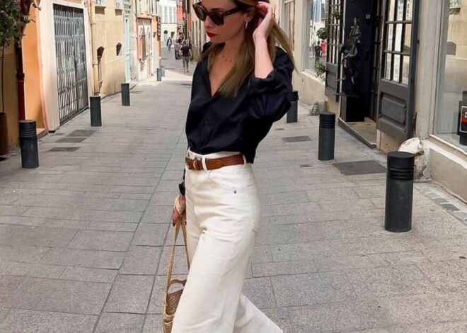 ⊹ Modern Minimalism: 14+ Sophisticated Jeans & Heels Looks for 2024 ⊹ 🧩 ☀️ 604