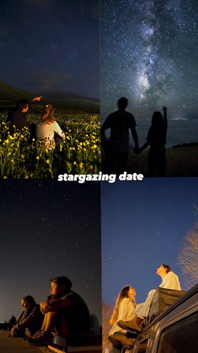 ✦ modern romance inspiration ✦ Fated Nights: Stargazing for Soulful Connections  783