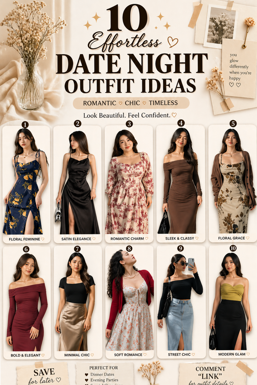 🏙️ ☕ 🖼️ Night Out Ensembles Designed for Meaningful Bonds | deep connection aest 923