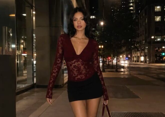 Nightlife Elegance and Deep Connections Cherry-Dipped Romance 📚 🍂 757