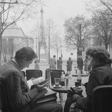 Parisian Evening: A Quiet Affair Over Coca Cola and Shared Glances • 👁️ 🥀 868