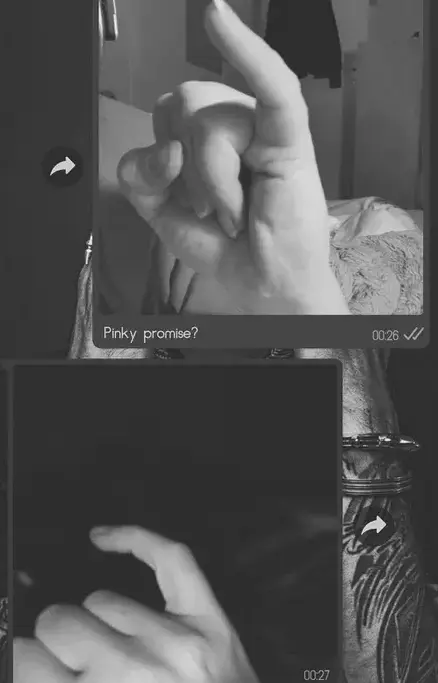 Pinky Promises Across the Miles: Dark Romance and Longing ⟐ art of modern romanc 184