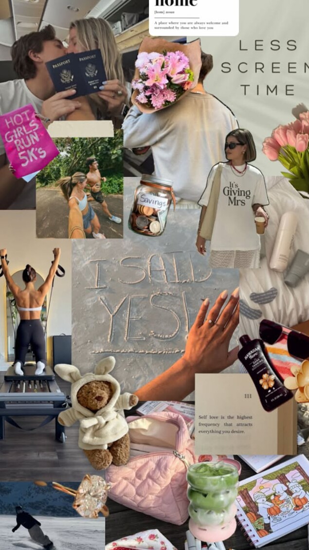 ✦ romanticizing connections ✦ 2026 Vision Board: Crafting Deep Connections & Rom 166