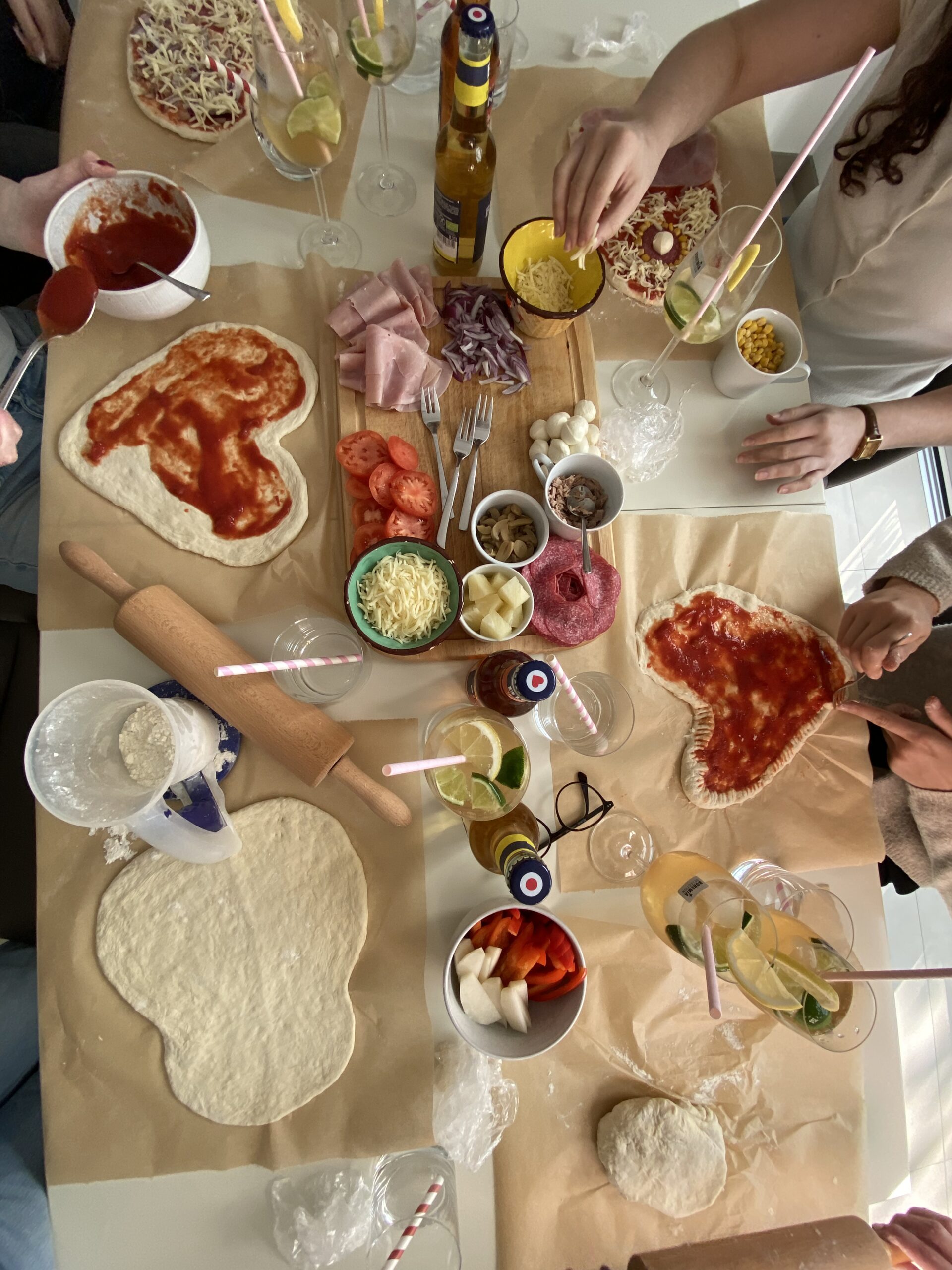 romanticizing connections • Savoring Pizza Night: Where Hearts Align and Flavors 959