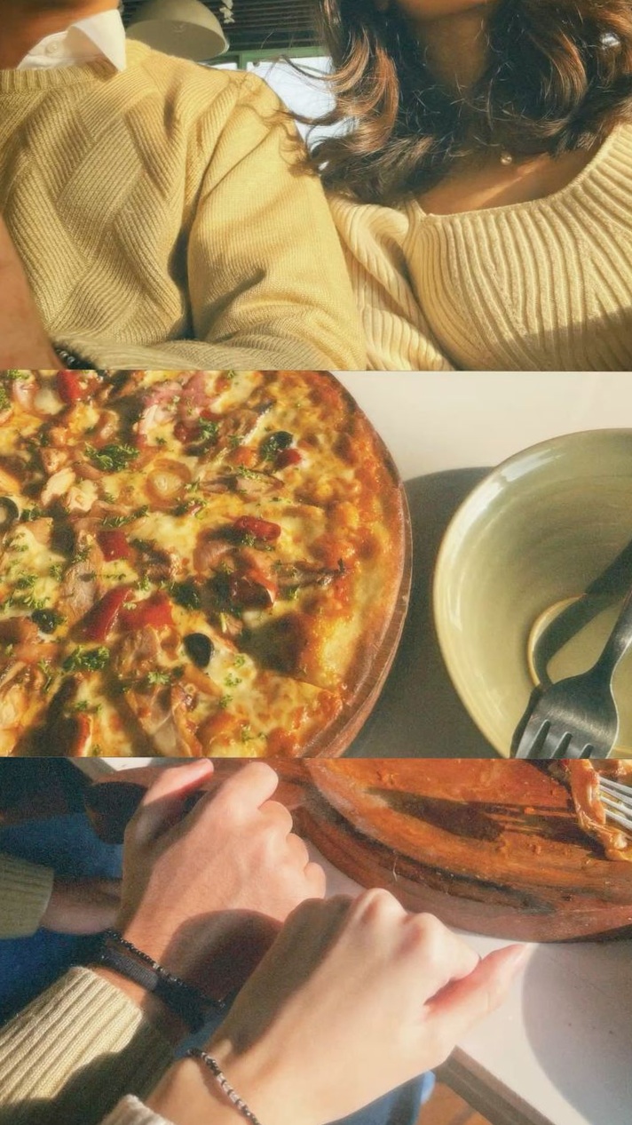 Savoring Pizza & Soul Connections | 🪴 date night aesthetic 363