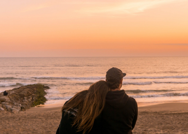 Soulful Horizons: Sunset Whispers by the Atlantic in France | 🤍 🌌 daily aestheti 274