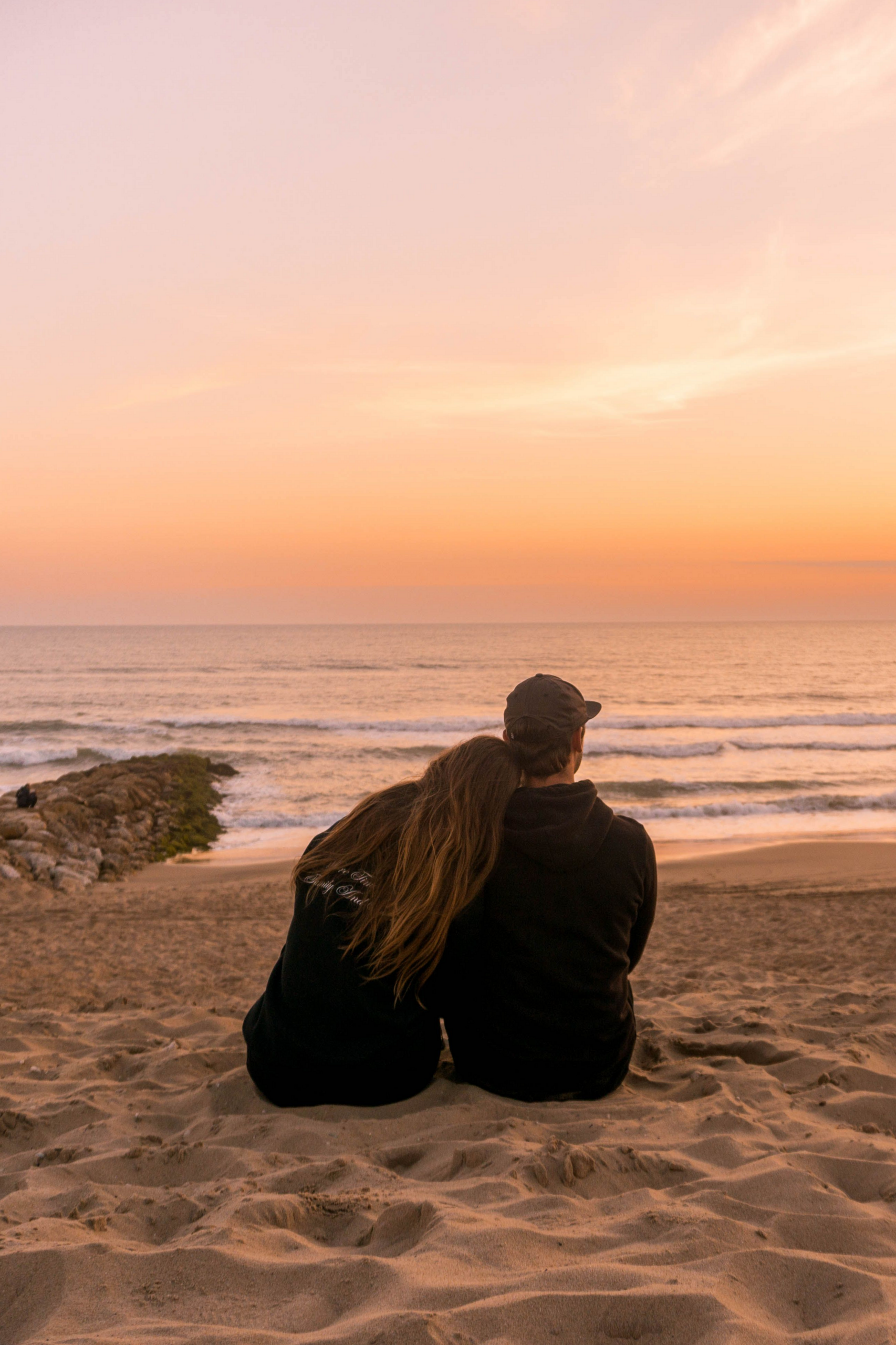 Soulful Horizons: Sunset Whispers by the Atlantic in France | 🤍 🌌 daily aestheti 274