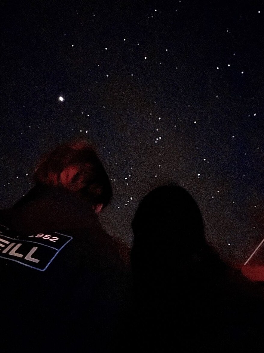 🤍 Stargazing Under Eternal Skies: Soulful Nights & Celestial Bonds — aesthetic e 782