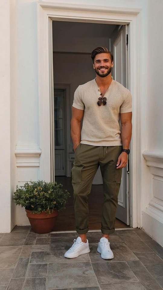 ✒️ | Summer Style That Reflects Your Soul: 20 Men’s Outfits with Heart | aesthet 109