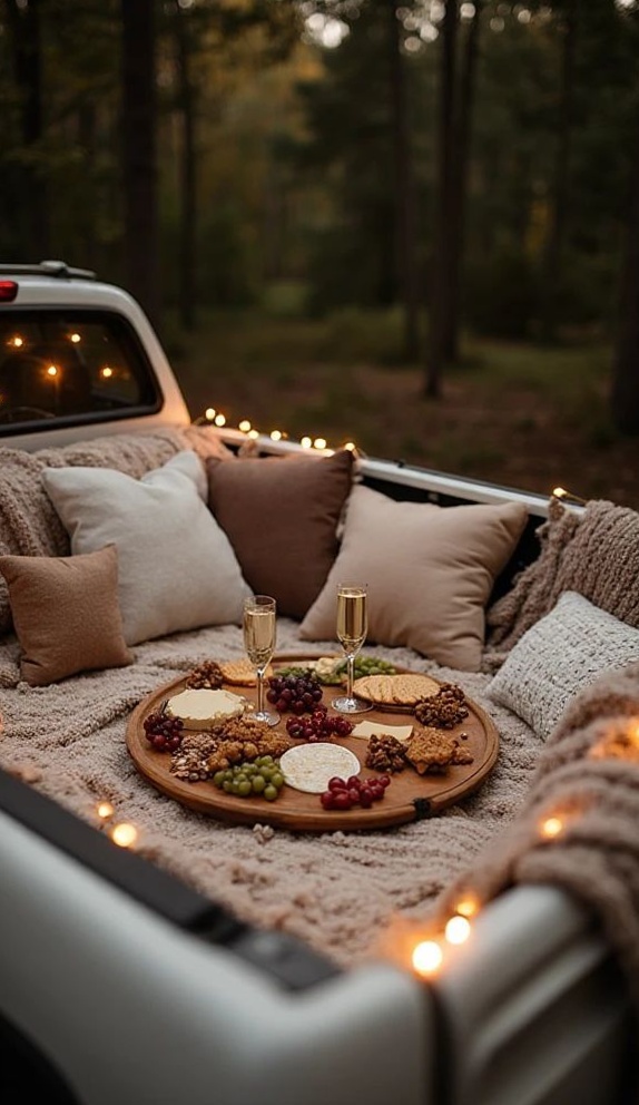 🧠 🌱 Truck Bed Twilight: Elegant Romance Under the Stars — aesthetic edit 473