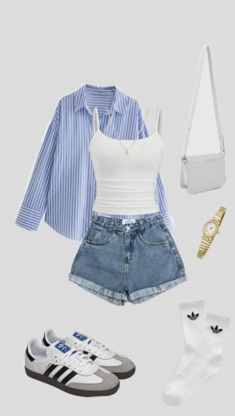 vibe check passed: 💡 Denim Shorts & Samba Style: Find Your Soul-Driven Match 533
