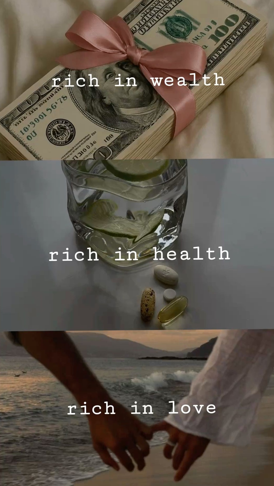 ☕ Wealth, Wellness, and Wholesome Love – An Opulent Abundance Collage — aestheti 646