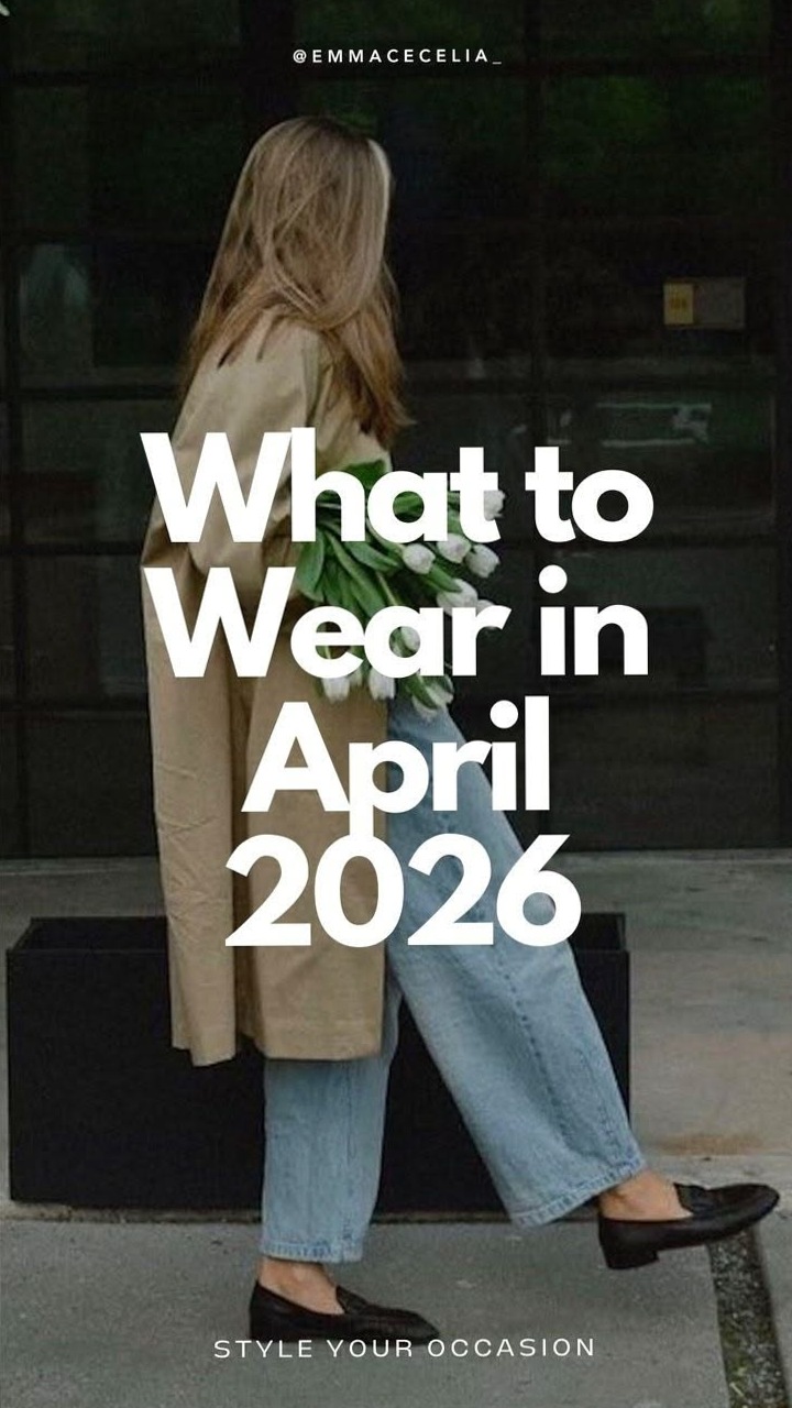 💌 ⟡ 15+ Radiant April Outfit Ideas for Timeless Spring Style (2026 Trends, Roman 396
