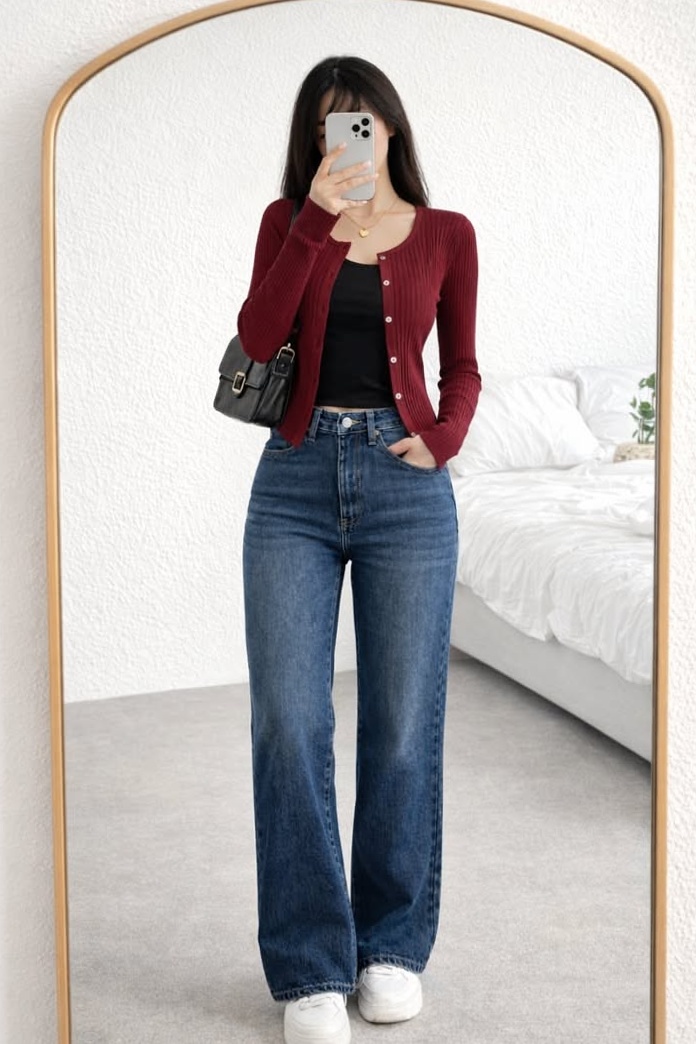 20+ Flattering Straight Leg Jeans for Deep Style Connections ⟐ art of modern rom 438