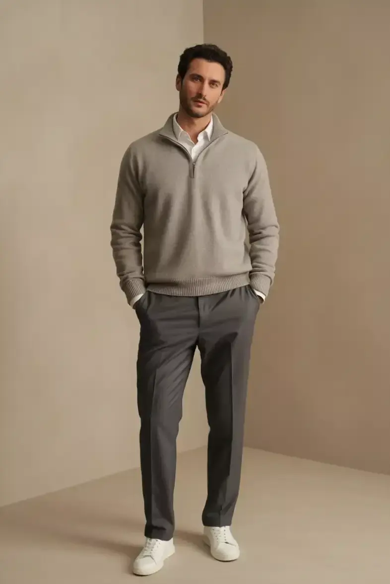2025 Fall Men’s Business Casual Style | Timeless & Sophisticated Workwear for De 207