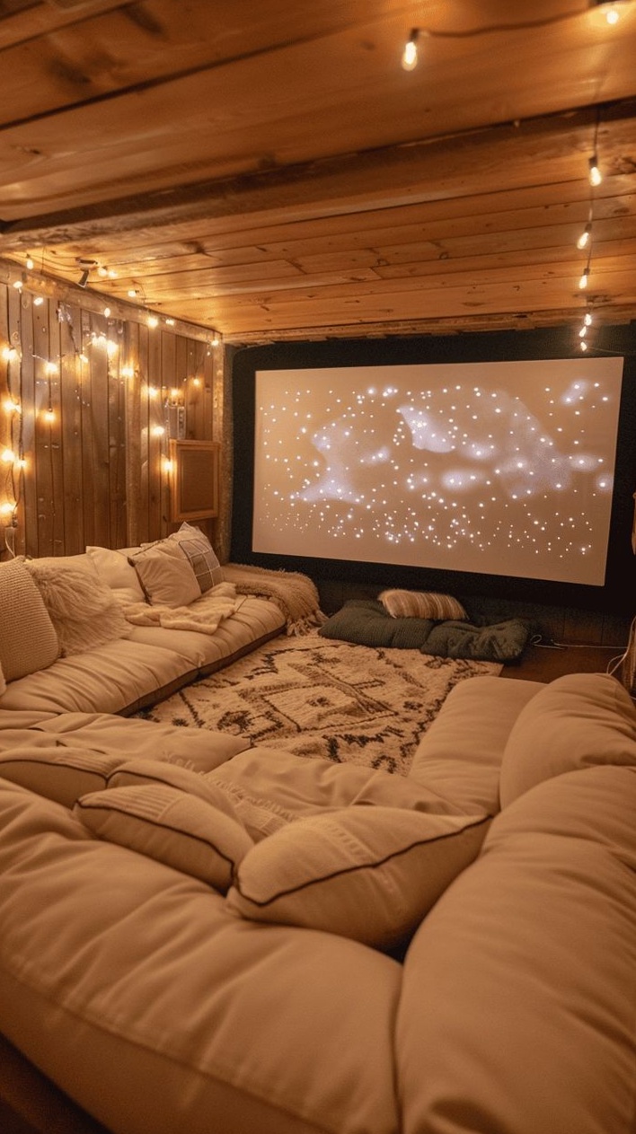⚖️ ✦ 39 Cozy Theatre Nook Concepts for Soulful Vibes 241