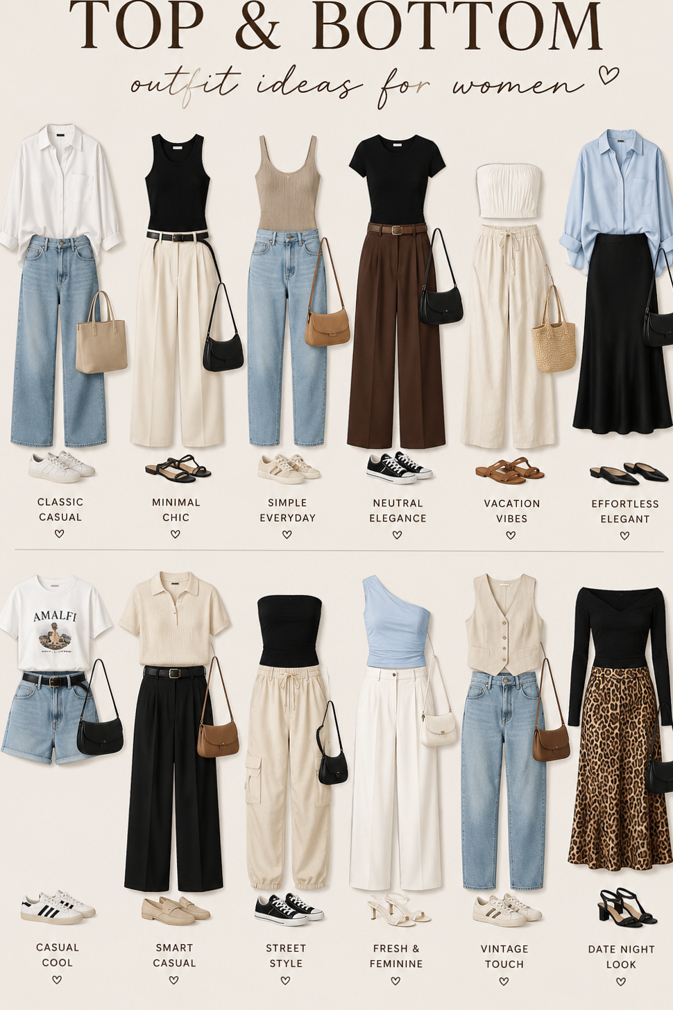 ✦ aesthetic relationship goals ✦ Fate-Forged Styles: Harmonious Top & Bottom Out 343