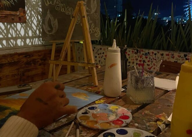 🌌 ⟡ Brushstrokes of Fate: A Romantic Painting Evening Together 198