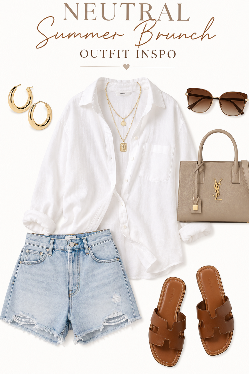 Chic Brunch Ensemble | Timeless Neutrals & Quiet Romance 🤎 🕯️ 207