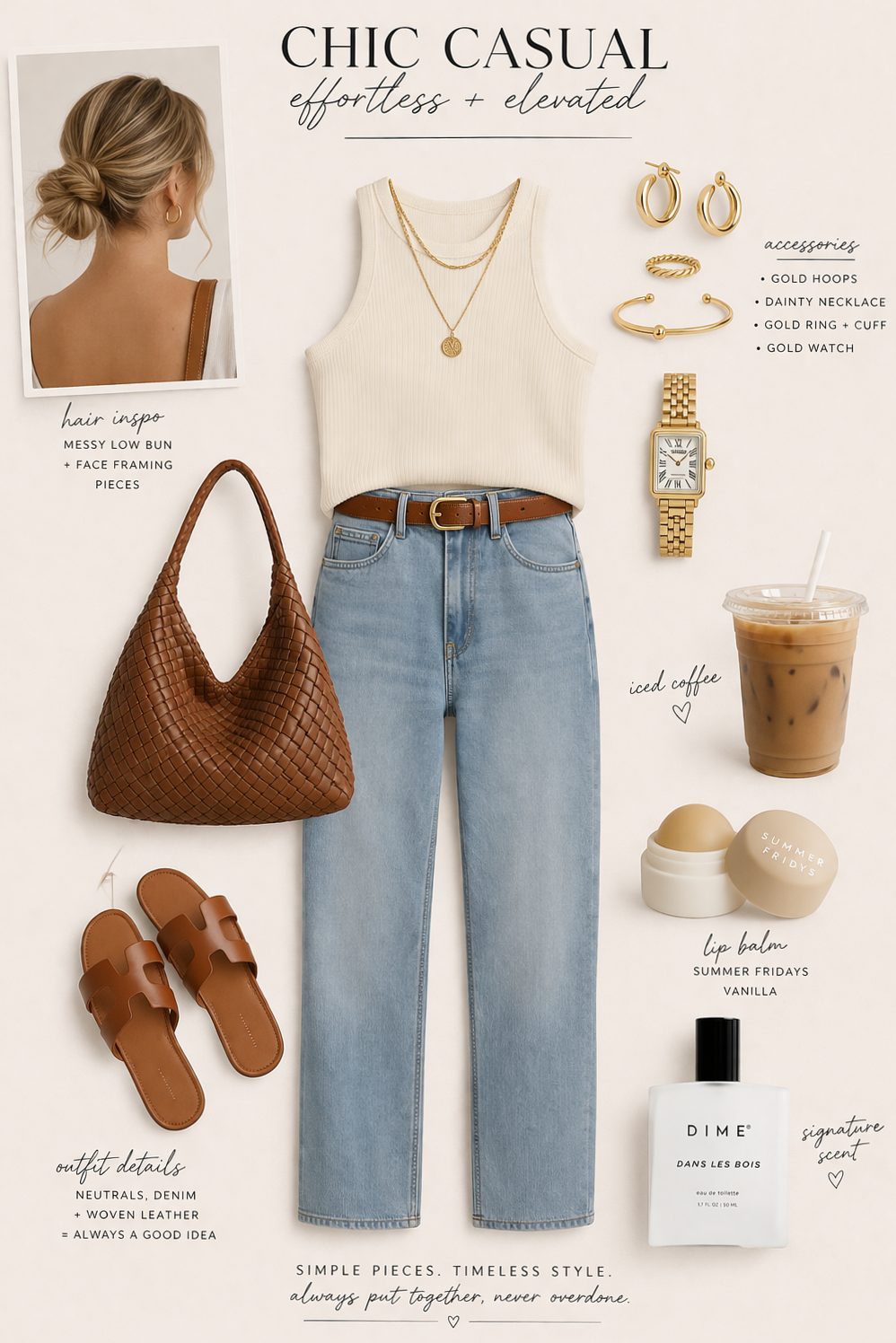 🤍 Chic Casual Outfit Linked by Fate 🤍 Effortless Everyday Style | mysterious sou 907