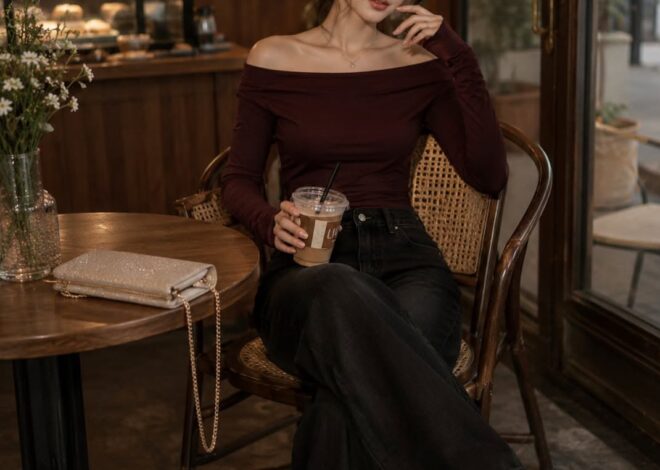 🧘‍♀️ Coffee & Coincidence: Dark Academia Date Attire for Fated Meetings 525