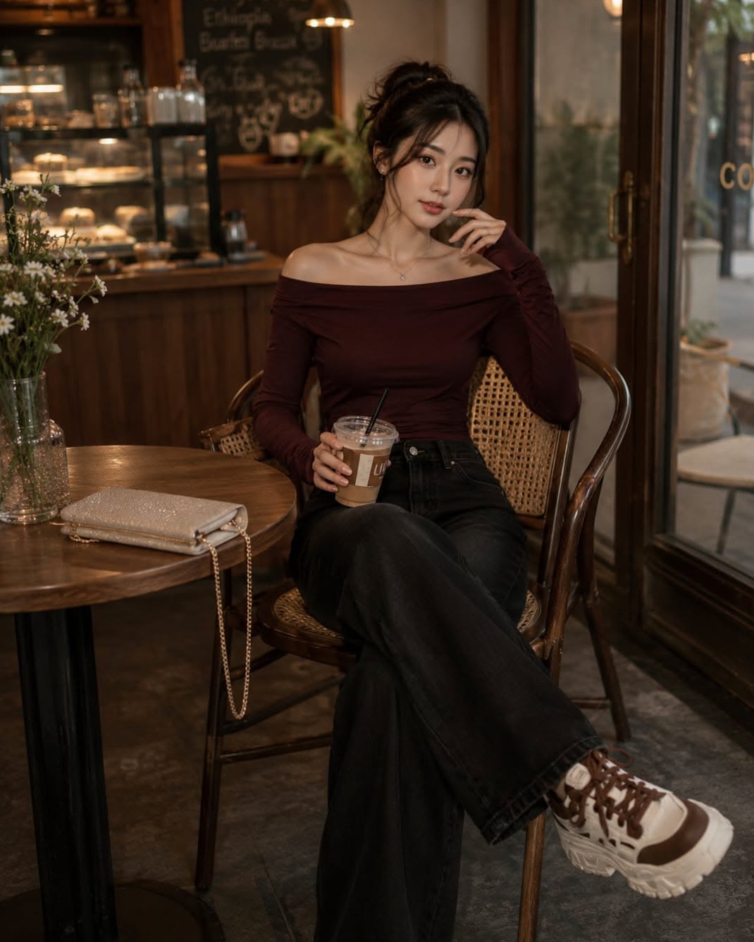 🧘‍♀️ Coffee & Coincidence: Dark Academia Date Attire for Fated Meetings 525