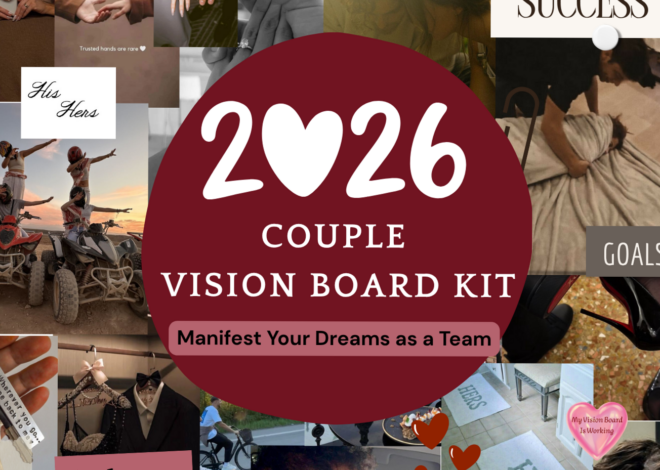 🌙 🔮 🌙 ✦ Couples Vision Board 2026 | Soulful Goals & Romantic Future Planning 522