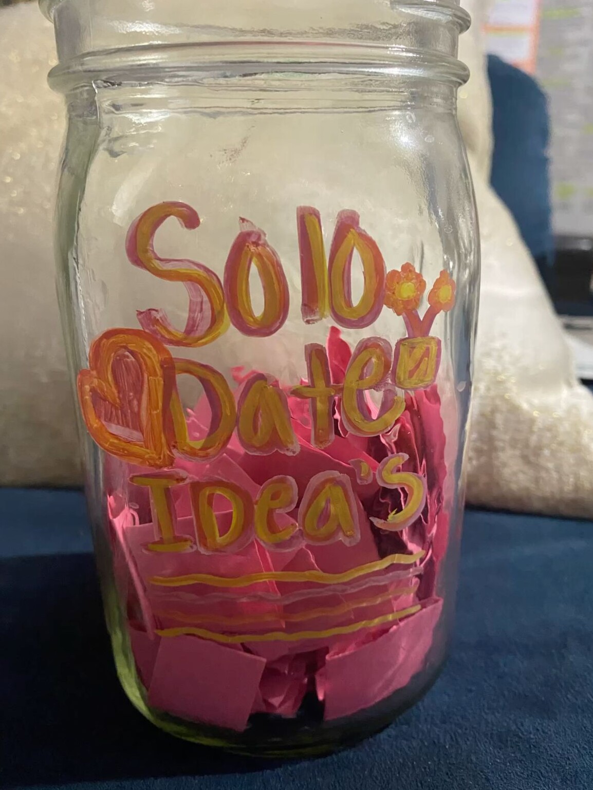 Crafting Soulful Moments: The Solo Date Idea Jar for Meaningful Connection • 🌌 🤍 376