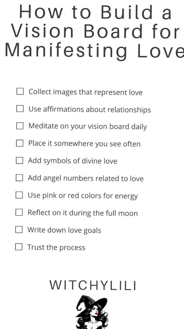 Crafting Your Love Vision Board with Intention and Harmony | 💫 💫 🌌 intimate mome 593