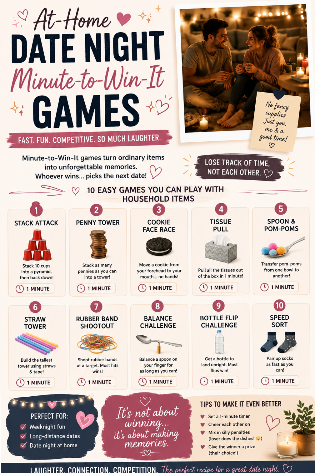 Creative Challenges for Timeless Bonding: Romantic At-Home Date Night — deep con 931