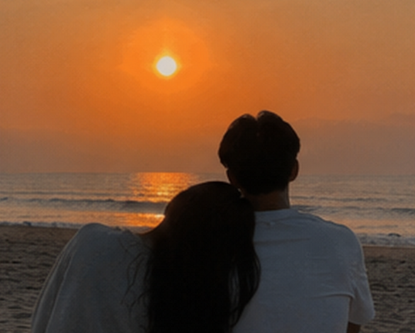 curated connection vibes: 🤎 🕯️ Golden Hour Harmony in a World Made for Two 258