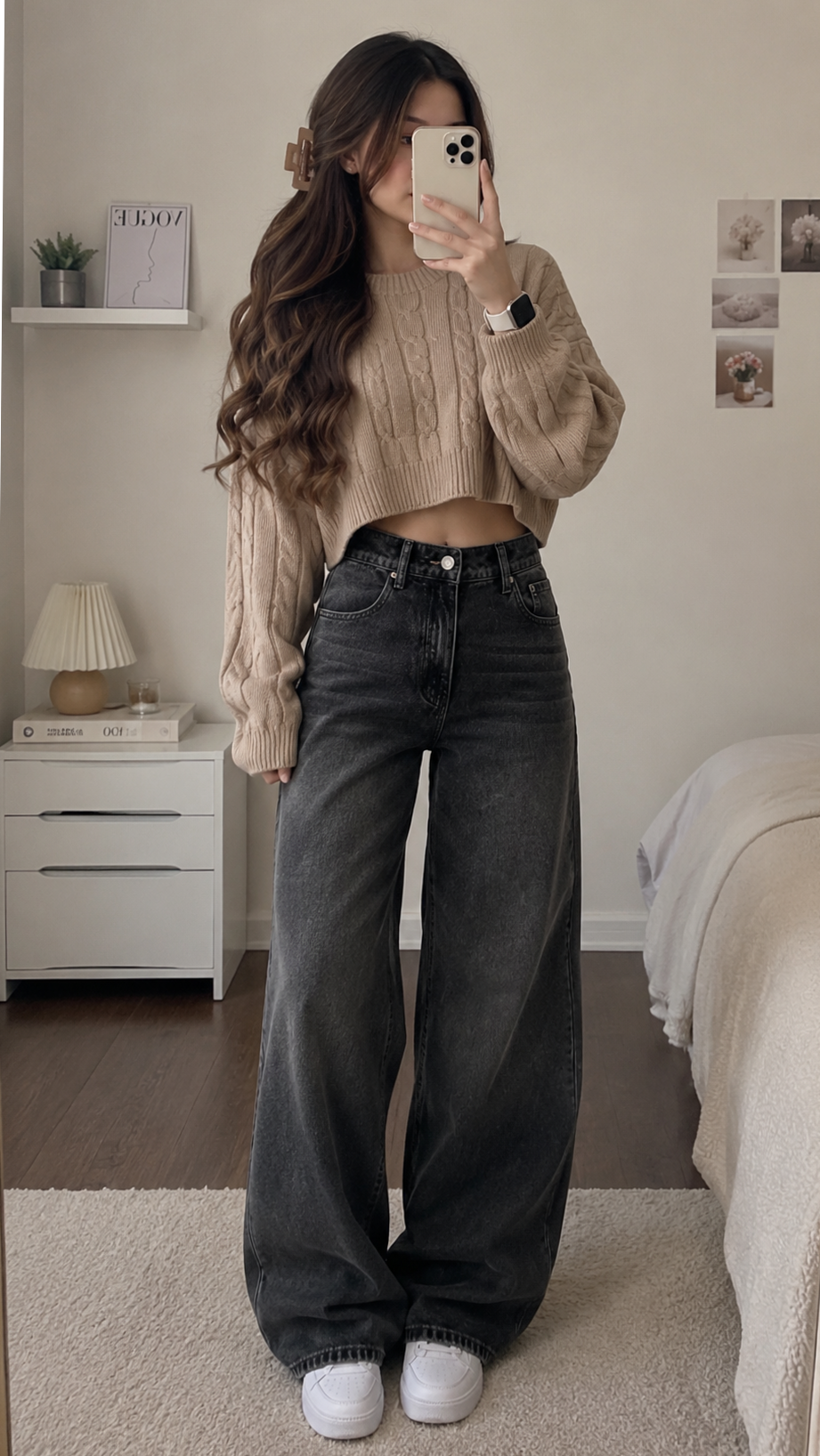daily aesthetic advice: ☕ ✨ 📚 Cozy Neutral Girl Aesthetic with a Touch of Quiet  288