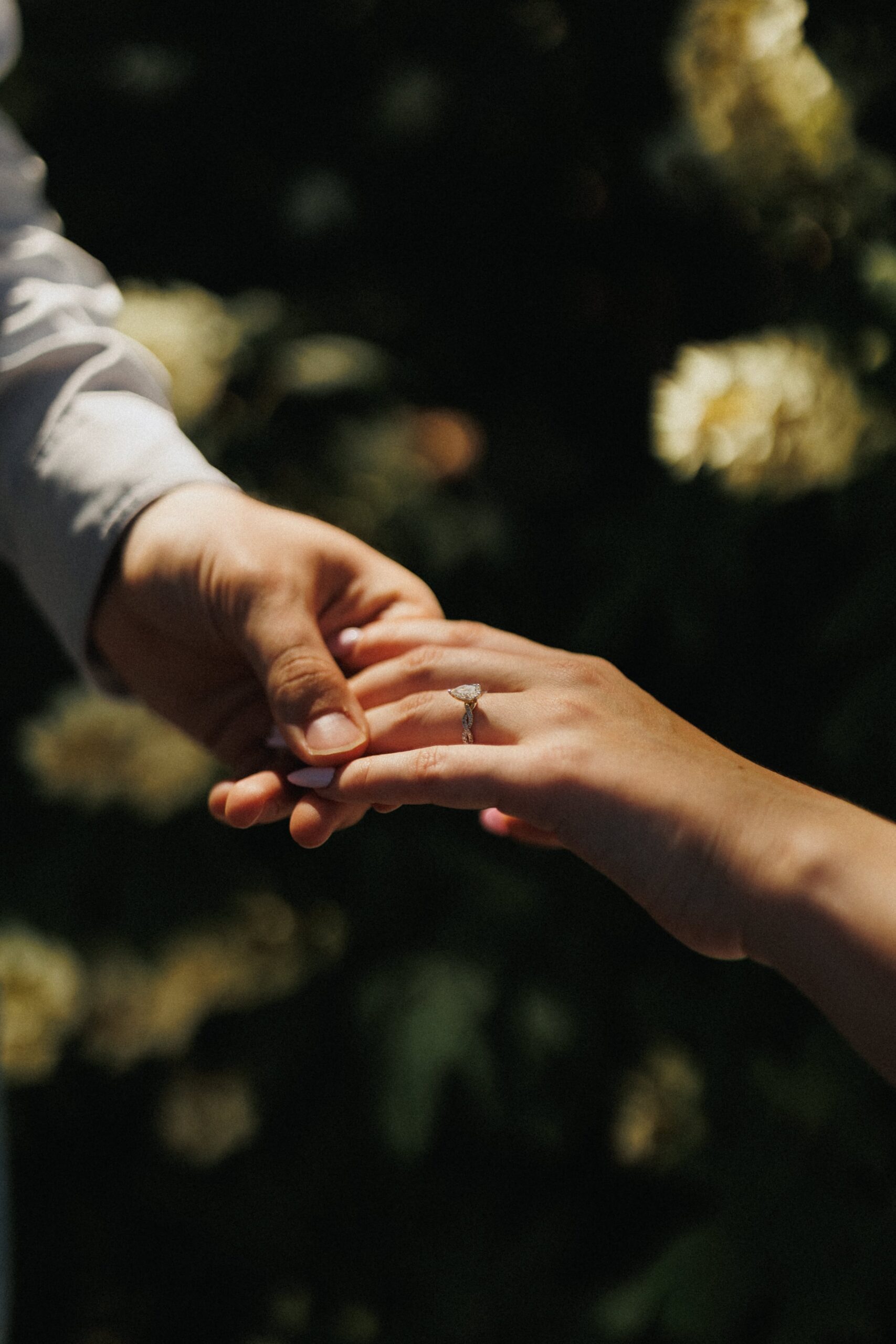 🎧 ⟡ Dallas Arboretum Engagement Session | Timeless Garden Romance in Flowing Lig 956