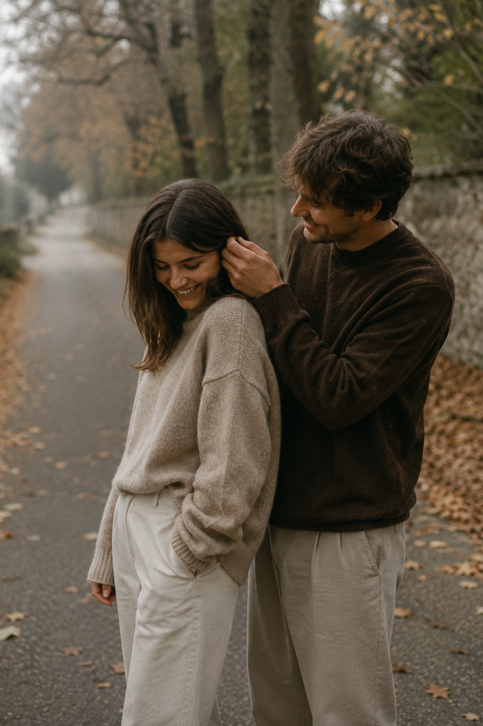 💌 💕 | Dark Academia Couple Poses to Elevate Your Love Story | date night aesthet 637