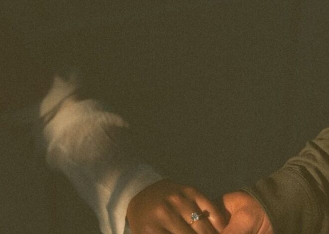 date night aesthetic: Destined Hearts: Grace & Anthony’s Intimate At-Home Engage 865