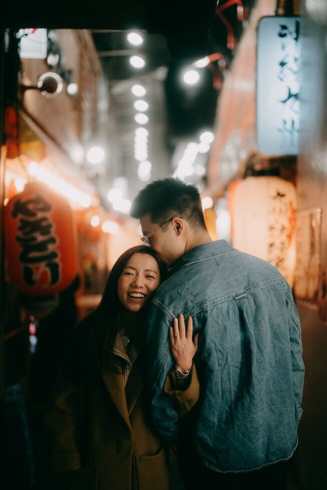 deep connection aesthetic: Destined Hearts: Timeless Tokyo Romance Portraits 👁️  480