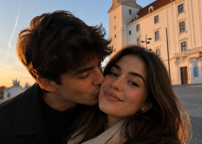 deep connection aesthetic: Fate-Woven Love in Bratislava’s Timeless Charm 🏙️ 879