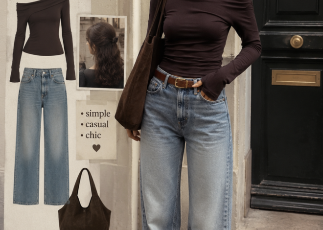 🥂 ❤️‍🔥 Destiny in Denim: Wide-Leg Elegance for the Romantically Chic 814