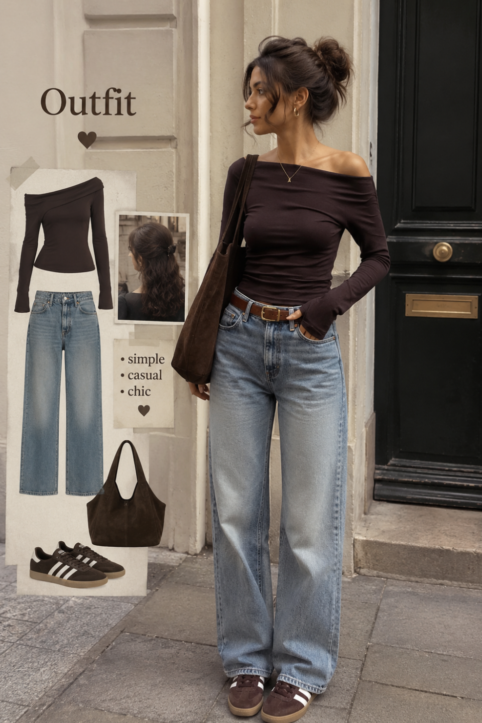 🥂 ❤️‍🔥 Destiny in Denim: Wide-Leg Elegance for the Romantically Chic 814