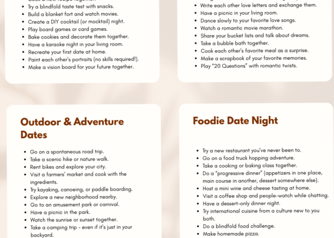 💡 ⚖️ Discover Your Perfect Vibe: 50 Date Nights Made Just for You 717