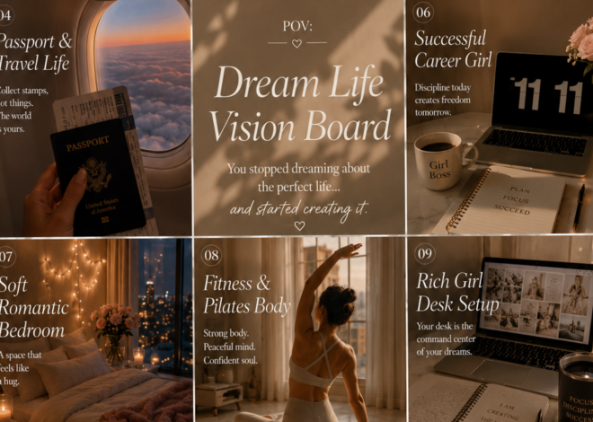 Dream Life Vision Board 2026 | Align Your Soul’s Blueprint ⟐ emotional intellige 871