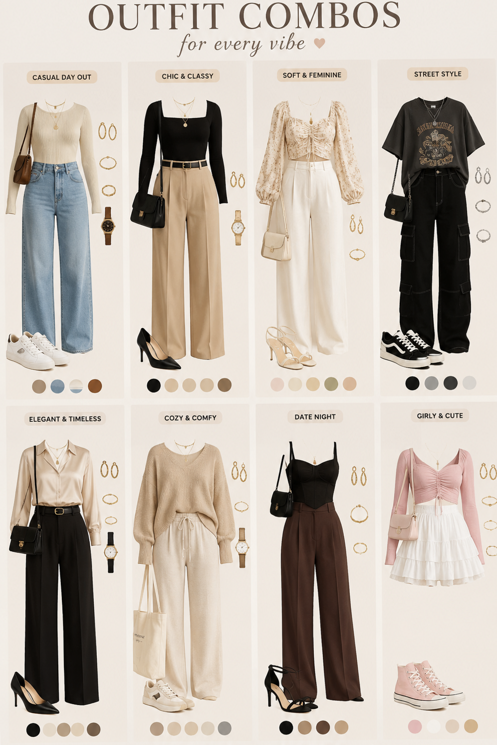 🧠 🌱 ☀️ Elegant Outfit Pairings For Timeless Romantic Vibes 904