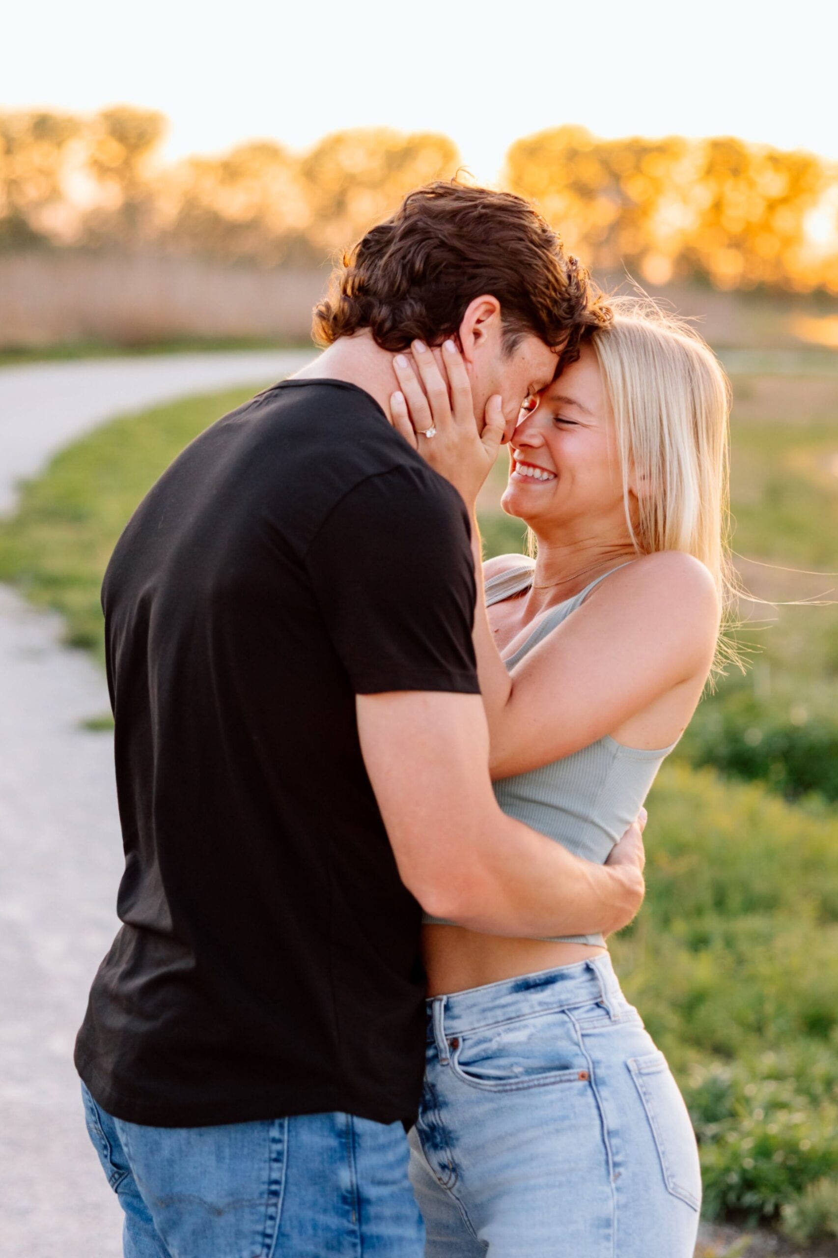 ✨ 🖼️ 🍂 Fate-Driven Moments | Rustic Kansas City Engagement | Sunset Silhouettes  590