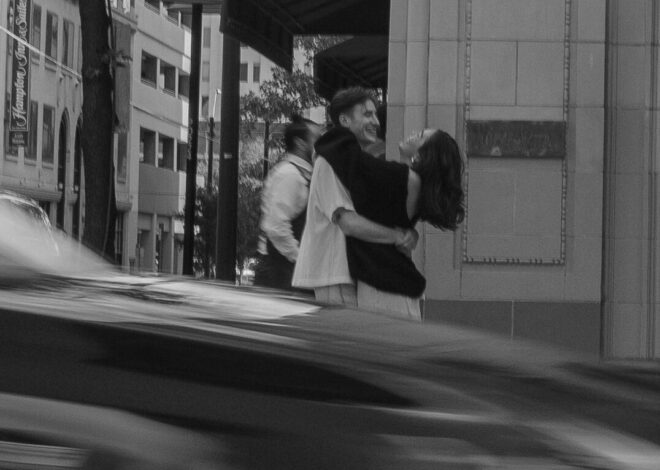 ♟️ Fate-Entwined Cityscapes: Ethereal Black and White Visions of Soulful Union 361