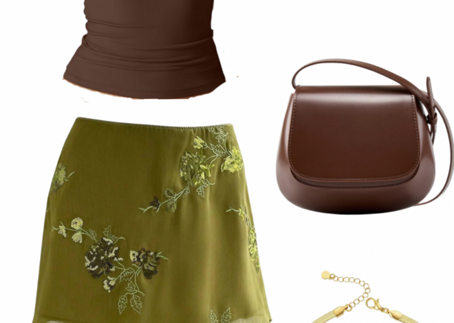 💌 Fate Wove This Summer Look in Chic Browns and Olives — aesthetic edit 395