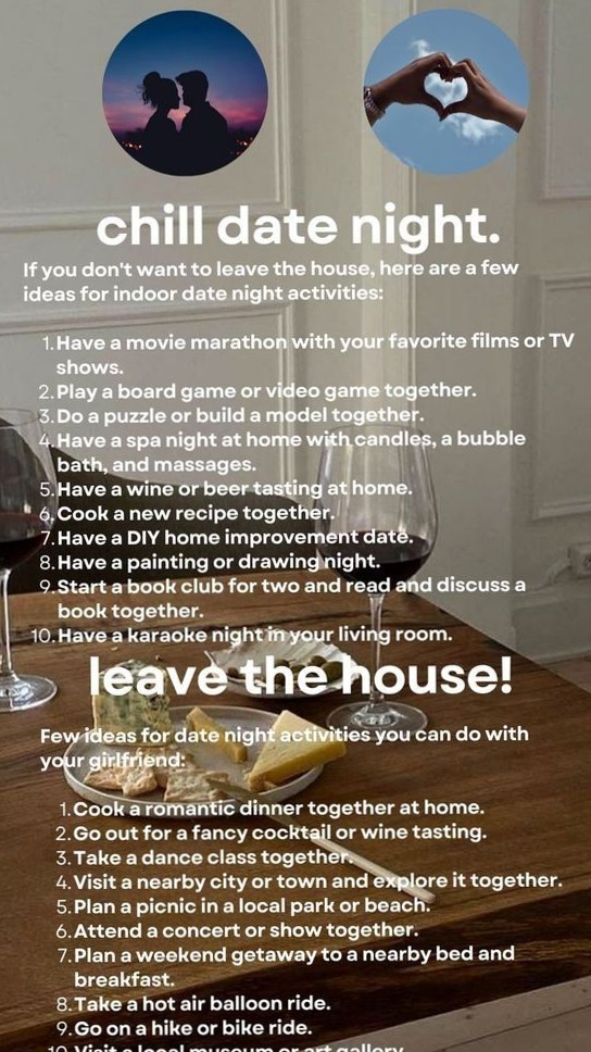 Fated Evenings: Romantic Date Ideas Written By The Stars • 📸 🏙️ 🎧 534