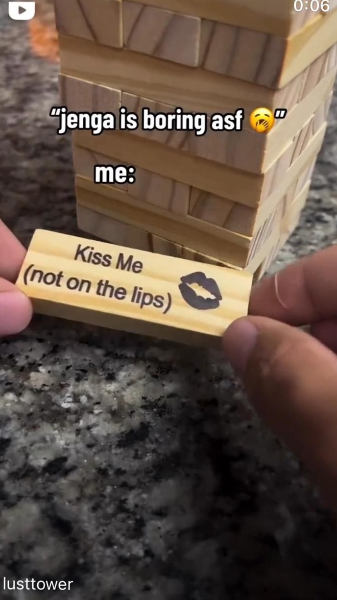 💌 🤎 ⟡ Finding Harmony in Every Move: A Couple’s Jenga Journey 966