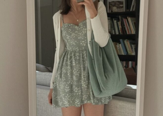 Floral Elegance 2025: Timeless Green Sundresses for Soulful Summer Style ⟐ curat 958