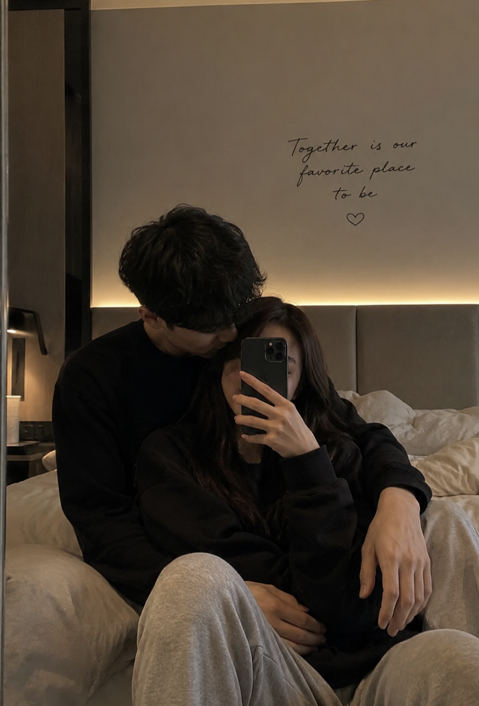intimate moments captured • Mystical Midnight Moments Together | Dreamy Bedroom  722